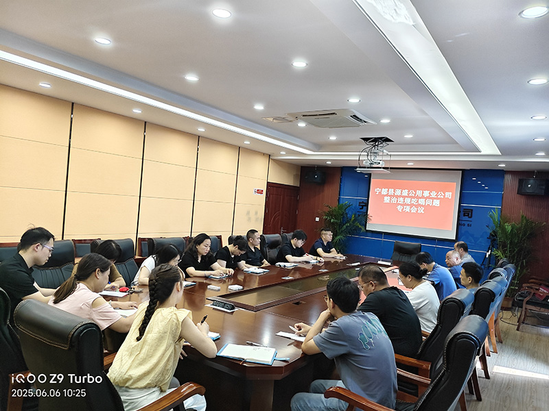 整治违规吃喝问题专项会议